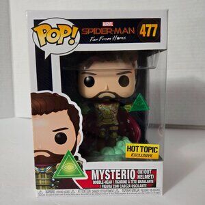 Funko Pop! - Spider-Man Far From Home - Mysterio (Unmasked) #477 (HT Exclusive)